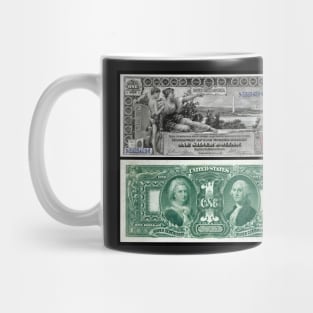 1896 $1 Dollar Silver Certificate Mug